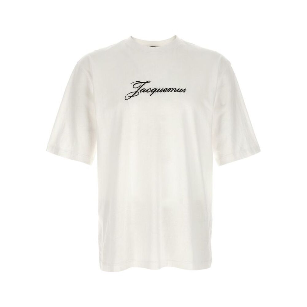 Jacquemus White Cotton Men's T-Shirt